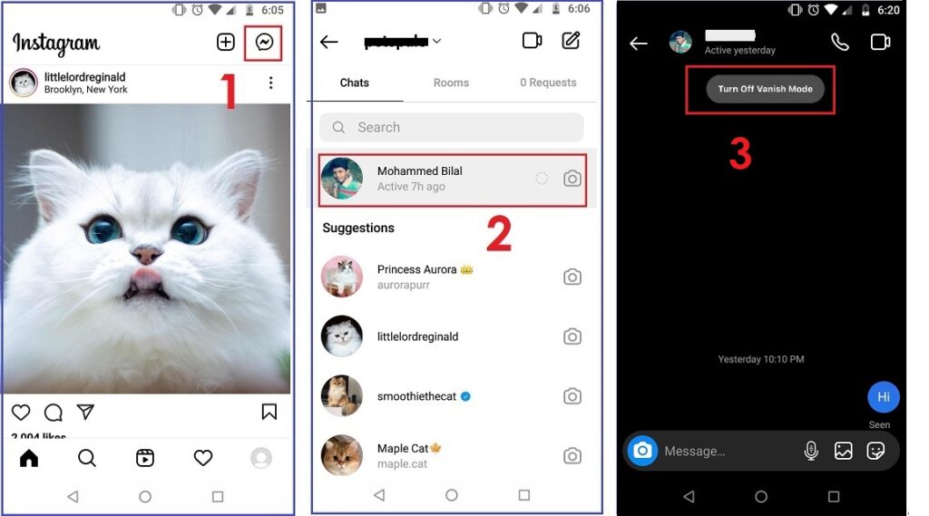 What is Vanish Mode on Instagram and How to Turn it On and Off - The Alfaaz